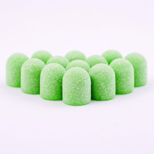 Green Podo Caps 10 mm – gran. 180 / pack 25 pcs